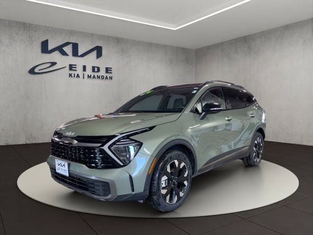 2024 Jungle Green Kia Sportage X-Line AWD SUV