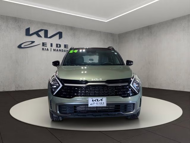 2024 Jungle Green Kia Sportage X-Line AWD SUV