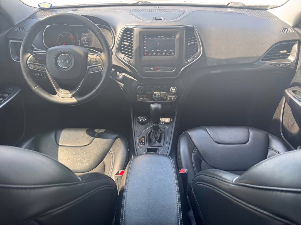 2020 Bright White Clearcoat Jeep Cherokee Latitude Plus 4X4 SUV