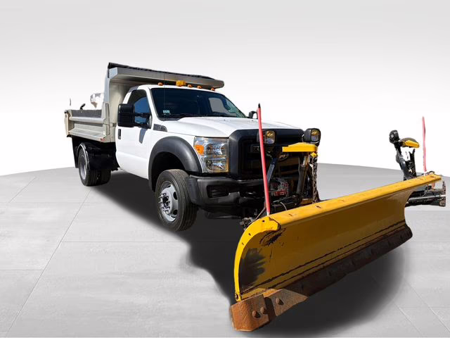 2015 Yellow Ford Super Duty F-450 DRW XL 4X4 Chassis