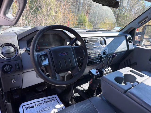 2015 Yellow Ford Super Duty F-450 DRW XL 4X4 Chassis
