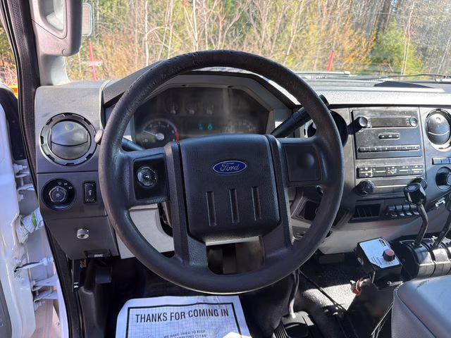 2015 Yellow Ford Super Duty F-450 DRW XL 4X4 Chassis