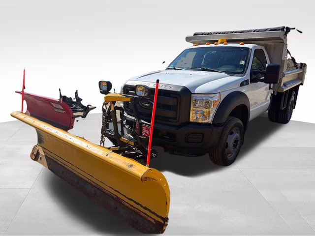 2015 Yellow Ford Super Duty F-450 DRW XL 4X4 Chassis