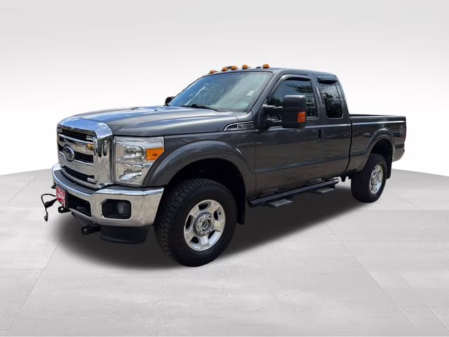 2016 Gray Ford Super Duty F-350 SRW XLT 4X4 Truck