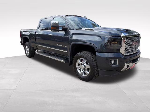 2017 Dark Slate Metallic GMC Sierra 3500HD Denali 4X4 Truck