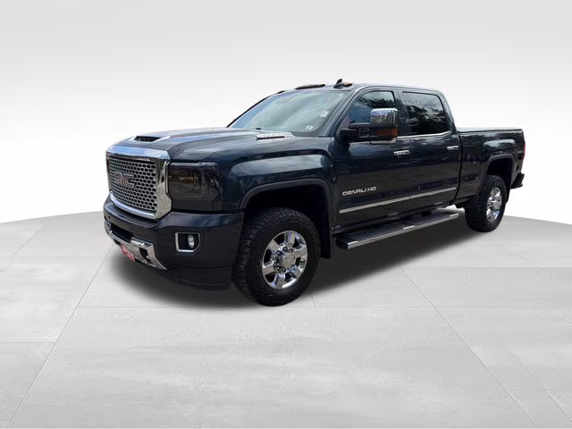 2017 Dark Slate Metallic GMC Sierra 3500HD Denali 4X4 Truck
