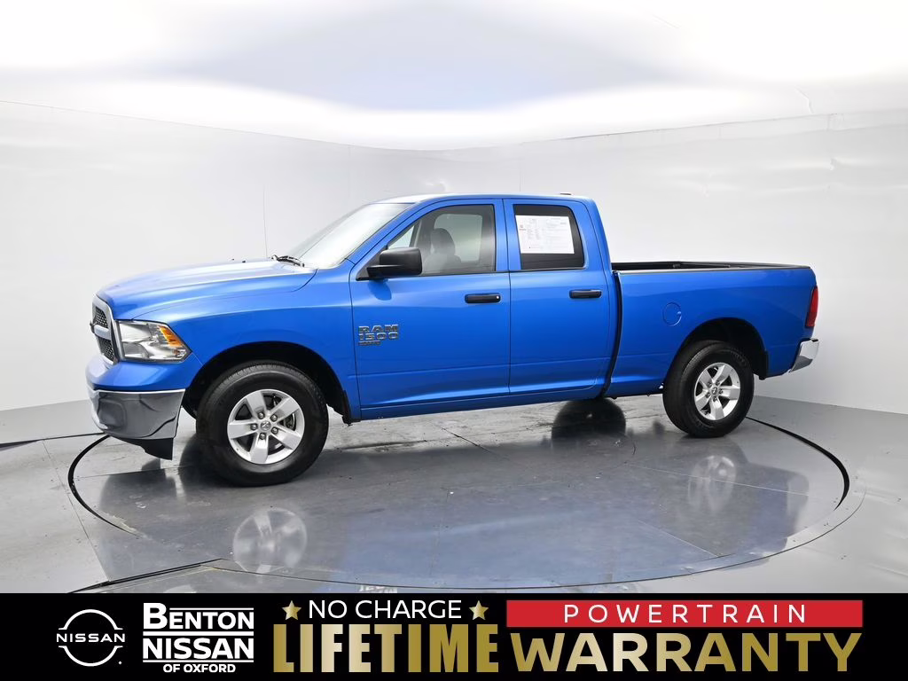 2024 Hydro Blue Pearlcoat Ram 1500 Classic SLT 4X4 Truck