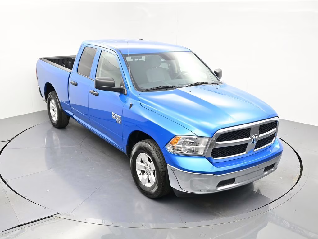 2024 Hydro Blue Pearlcoat Ram 1500 Classic SLT 4X4 Truck