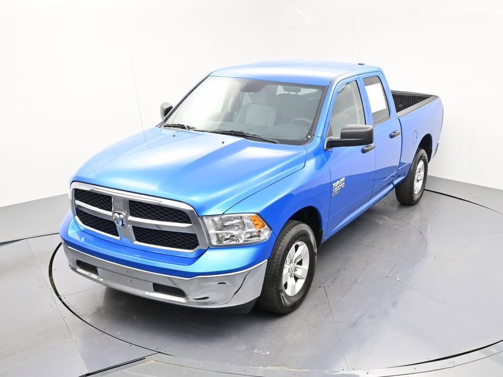 2024 Hydro Blue Pearlcoat Ram 1500 Classic SLT 4X4 Truck