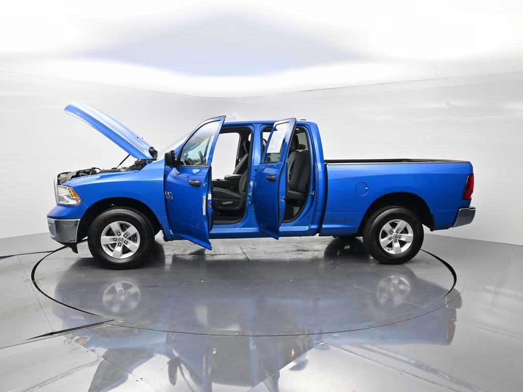 2024 Hydro Blue Pearlcoat Ram 1500 Classic SLT 4X4 Truck