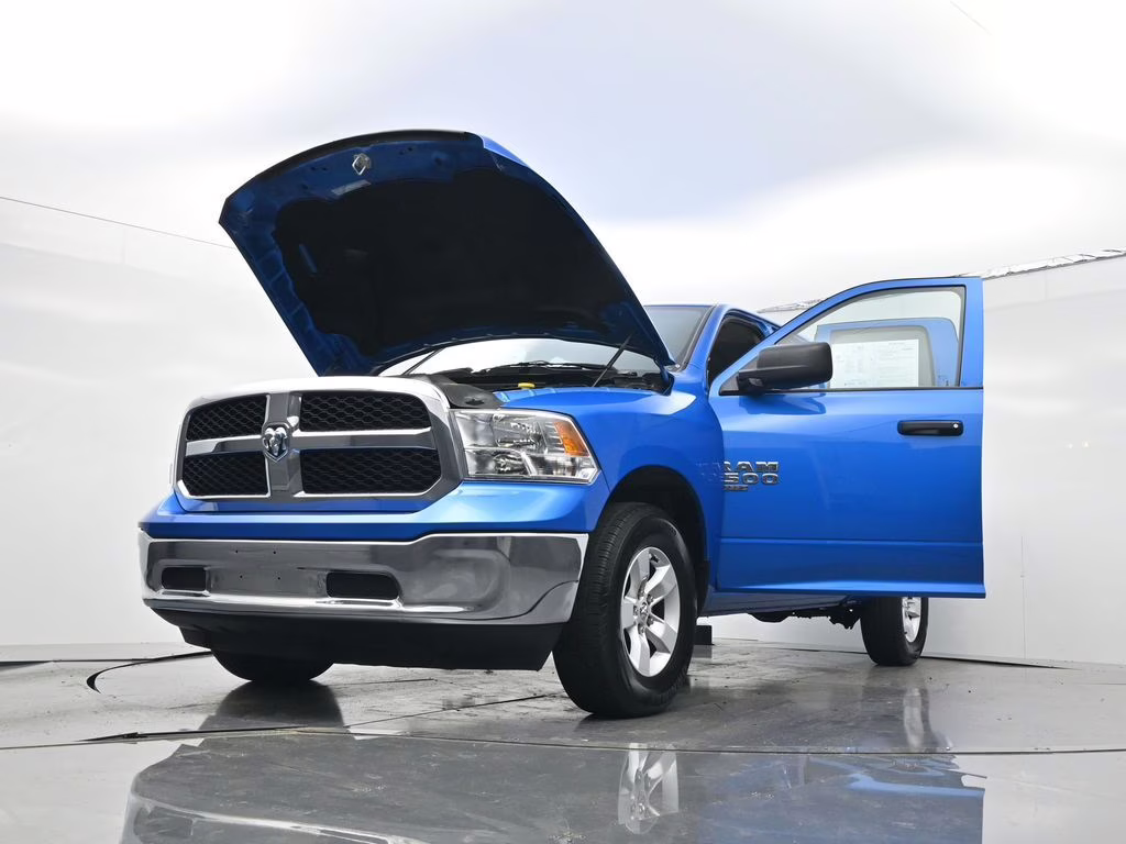 2024 Hydro Blue Pearlcoat Ram 1500 Classic SLT 4X4 Truck