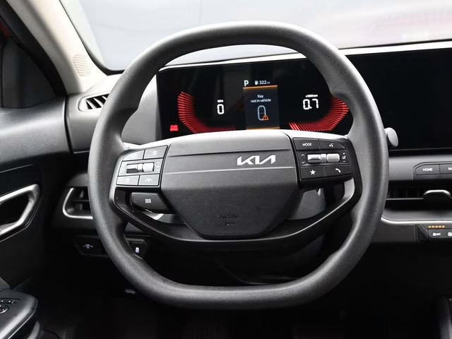 2025 Currant Red Kia K4 LXS FWD Sedan