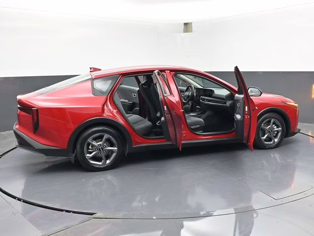 2025 Currant Red Kia K4 LXS FWD Sedan
