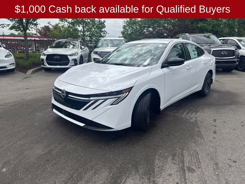 2026 Fresh Powder Nissan Sentra SV FWD Sedan