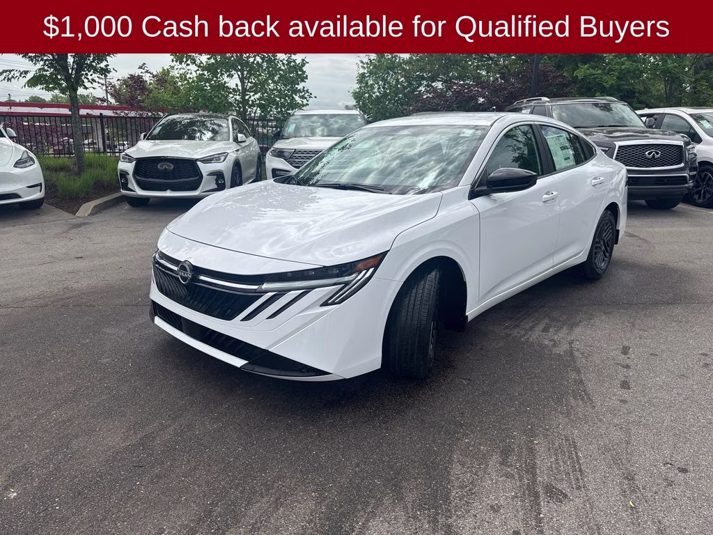 2026 Fresh Powder Nissan Sentra SV FWD Sedan