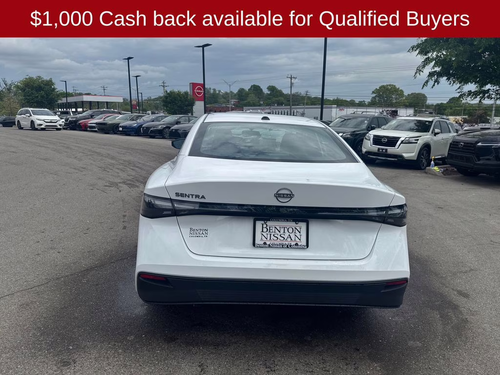 2026 Fresh Powder Nissan Sentra SV FWD Sedan