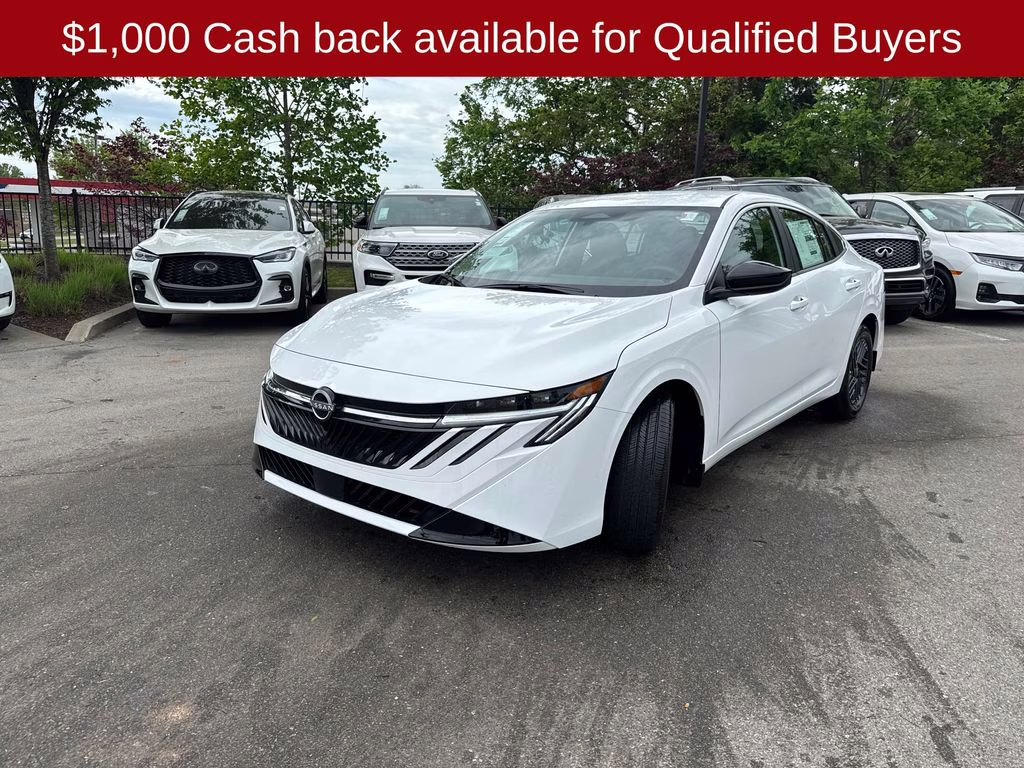 2026 Fresh Powder Nissan Sentra SV FWD Sedan