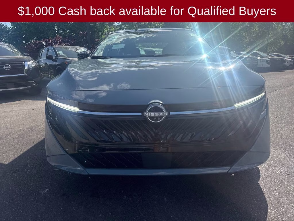 2026 Atlantic Gray/Super Black Nissan Sentra SR FWD Sedan