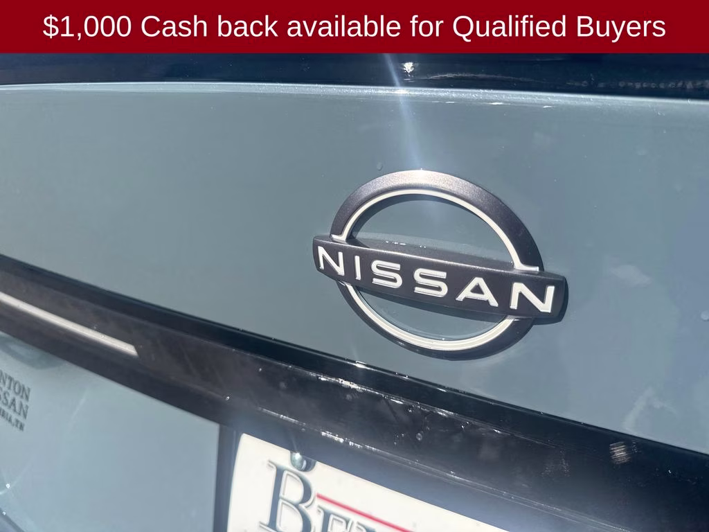 2026 Atlantic Gray/Super Black Nissan Sentra SR FWD Sedan