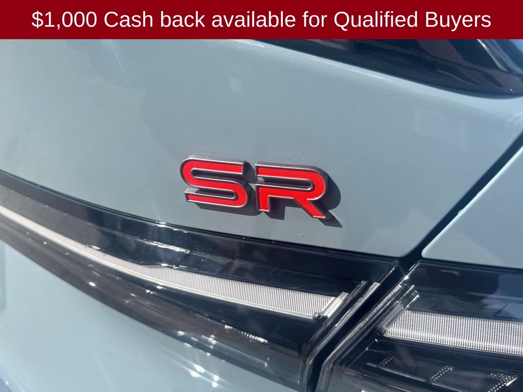 2026 Atlantic Gray/Super Black Nissan Sentra SR FWD Sedan