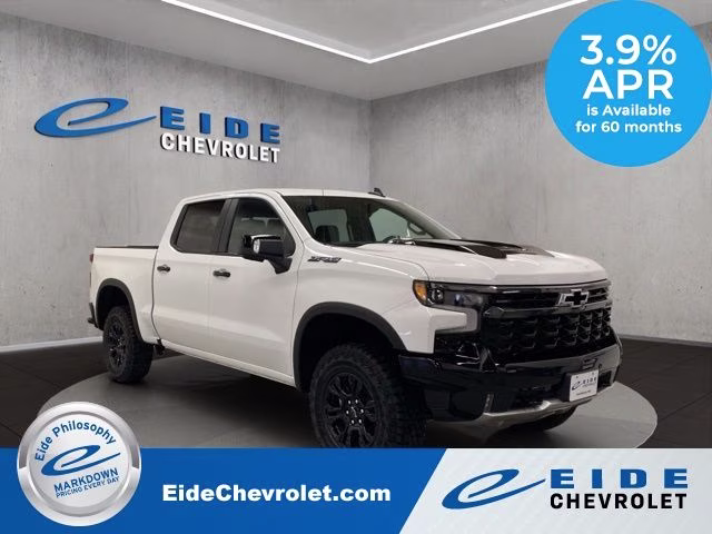 2026 Summit White Chevrolet Silverado 1500 ZR2 4X4 Truck