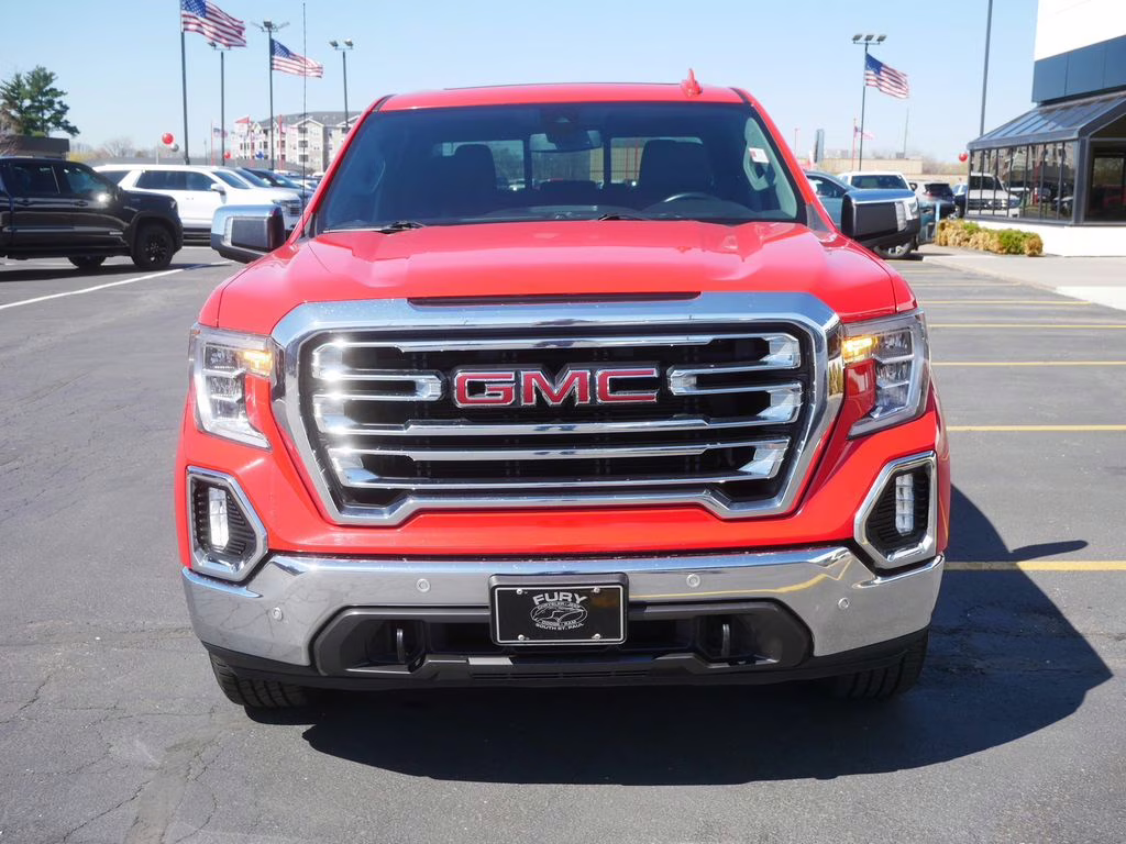 2020 Cardinal Red GMC Sierra 1500 SLT 4X4 Truck
