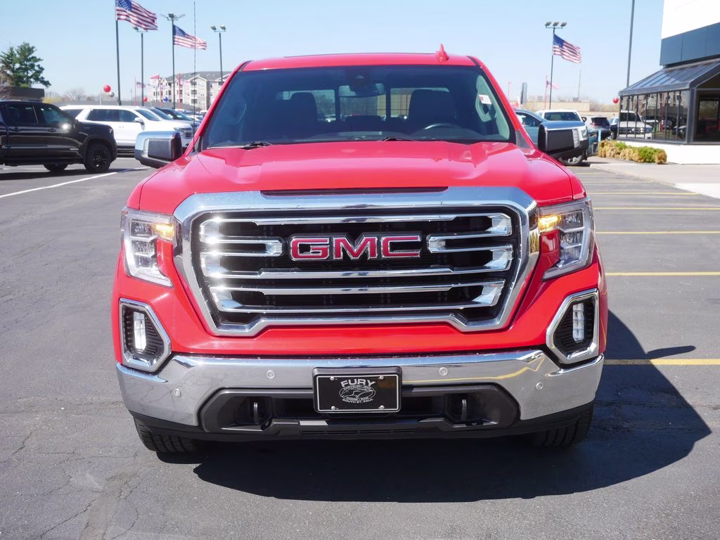 2020 Cardinal Red GMC Sierra 1500 SLT 4X4 Truck
