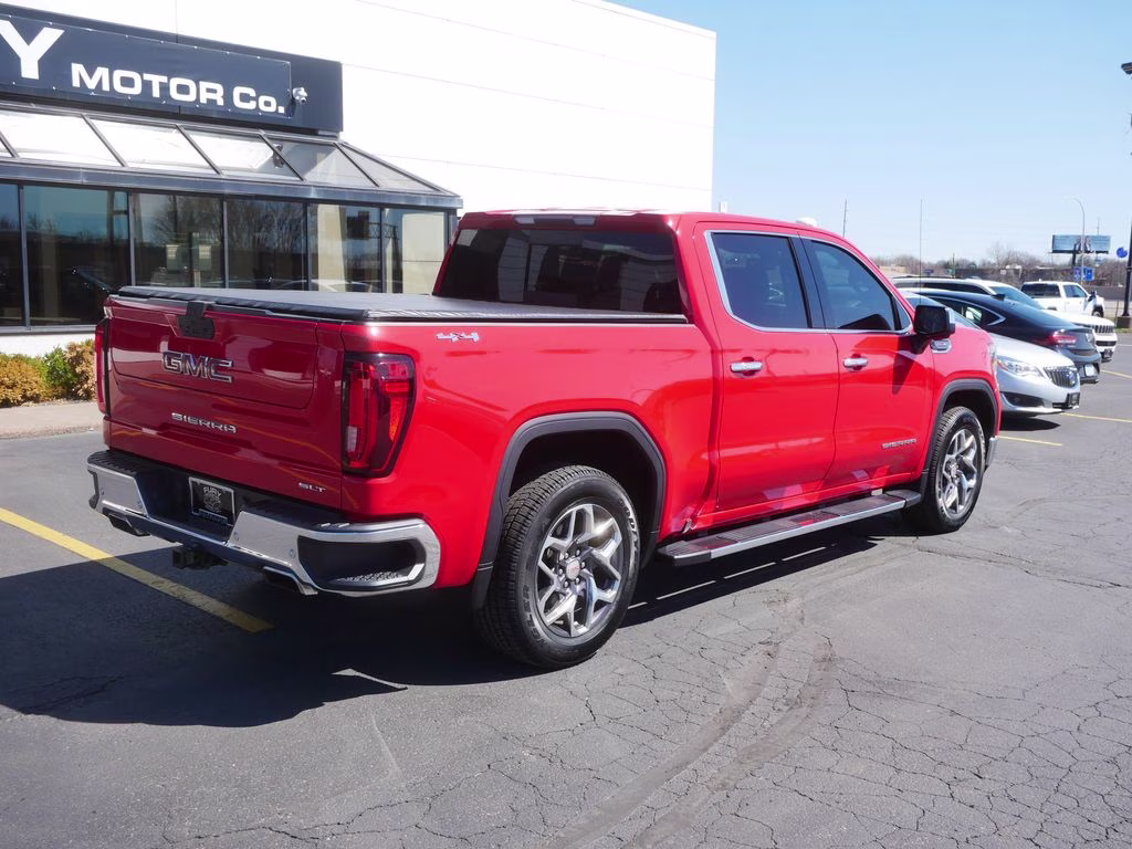 2020 Cardinal Red GMC Sierra 1500 SLT 4X4 Truck