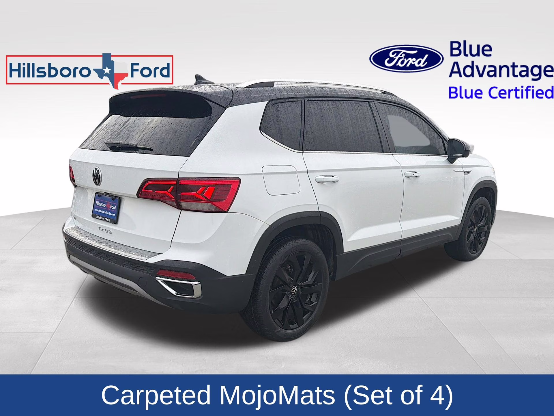 2023 Pure White Volkswagen Taos 1.5T SE FWD SUV