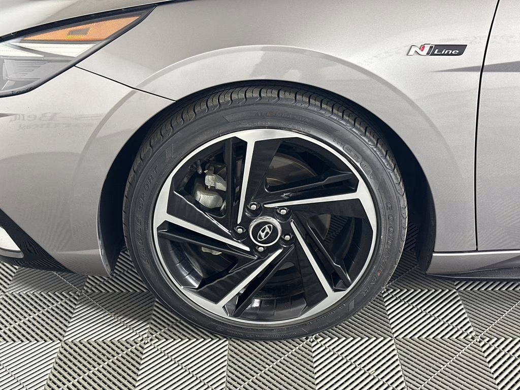 2023 Fluid Metal Hyundai Elantra N Line FWD Sedan