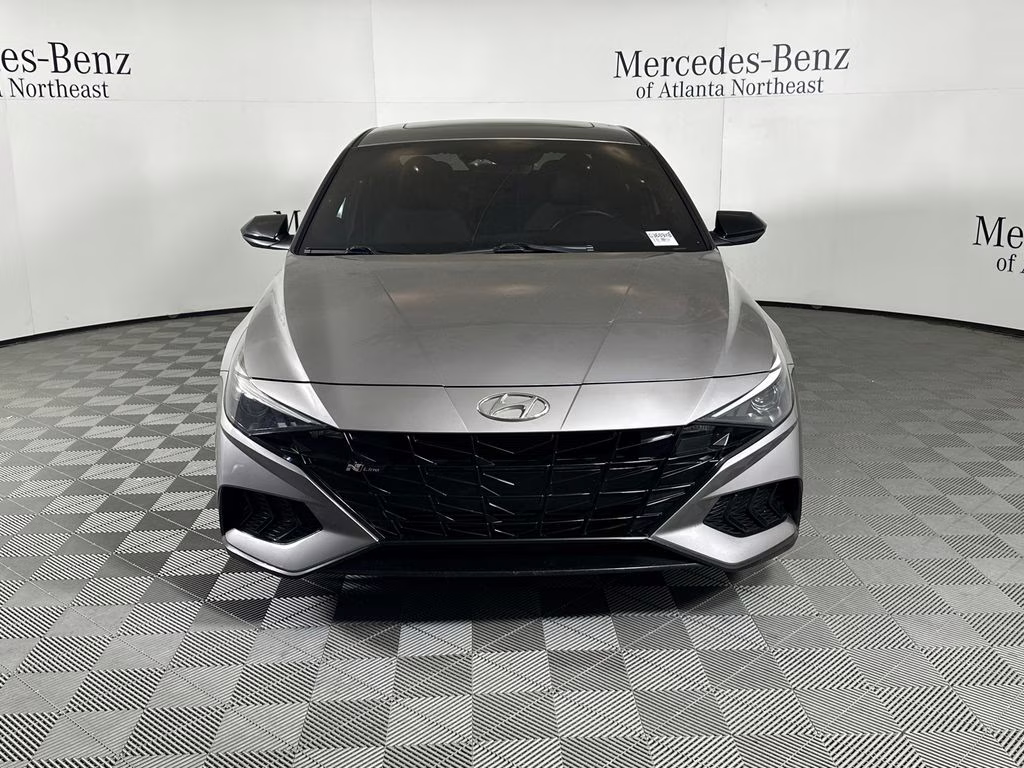 2023 Fluid Metal Hyundai Elantra N Line FWD Sedan