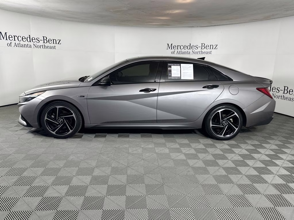 2023 Fluid Metal Hyundai Elantra N Line FWD Sedan