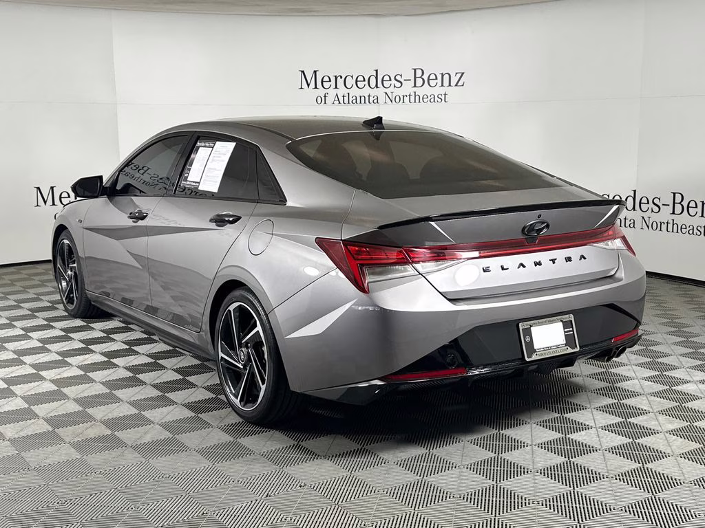 2023 Fluid Metal Hyundai Elantra N Line FWD Sedan