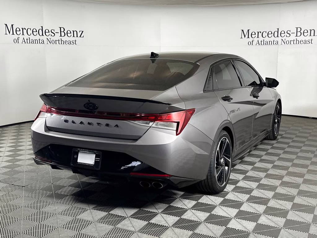 2023 Fluid Metal Hyundai Elantra N Line FWD Sedan