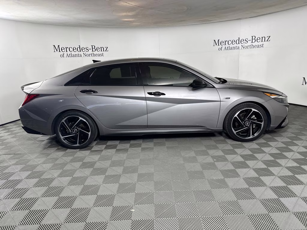 2023 Fluid Metal Hyundai Elantra N Line FWD Sedan