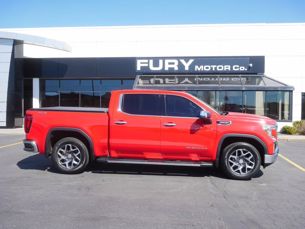2020 Cardinal Red GMC Sierra 1500 SLT 4X4 Truck