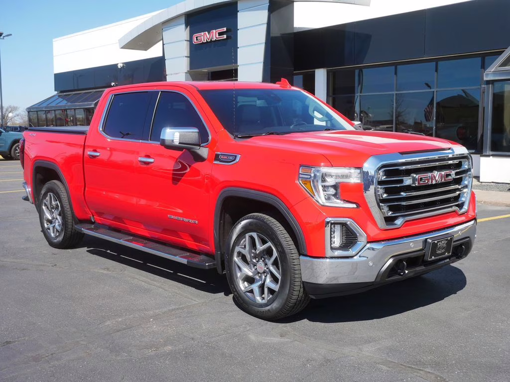 2020 Cardinal Red GMC Sierra 1500 SLT 4X4 Truck
