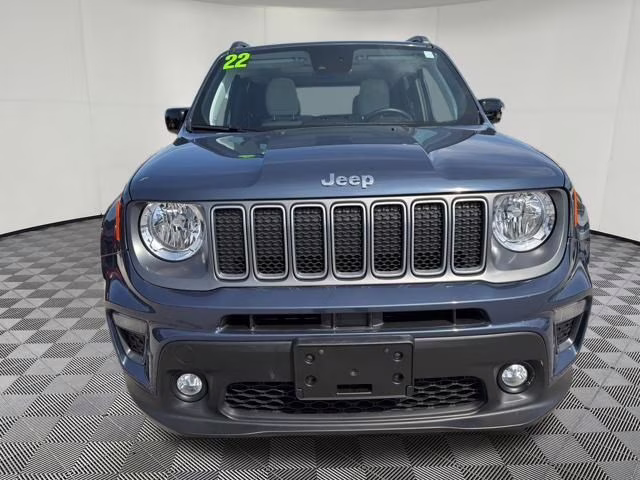 2022 Slate Blue Pearlcoat Jeep Renegade Limited 4X4 SUV