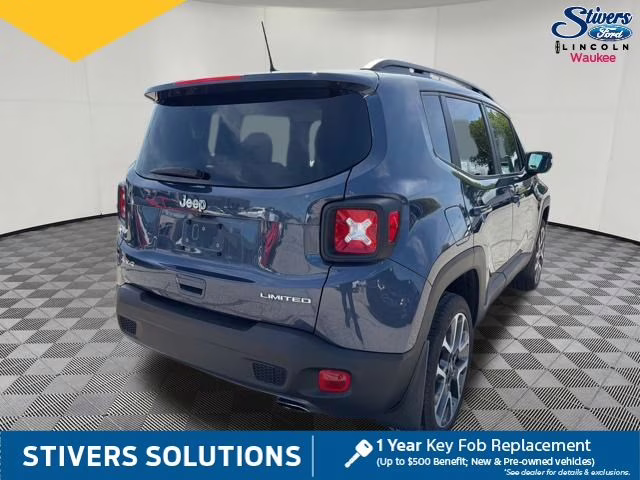 2022 Slate Blue Pearlcoat Jeep Renegade Limited 4X4 SUV