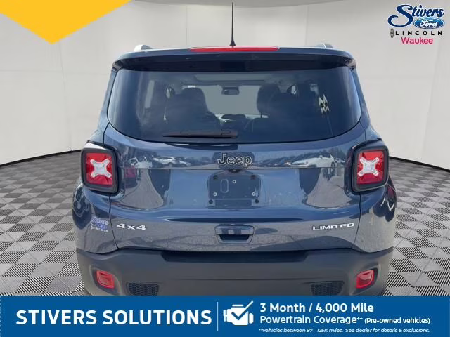 2022 Slate Blue Pearlcoat Jeep Renegade Limited 4X4 SUV