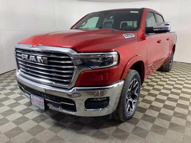 2026 Molten Red Pearlcoat Ram 1500 Laramie 4X4 Truck