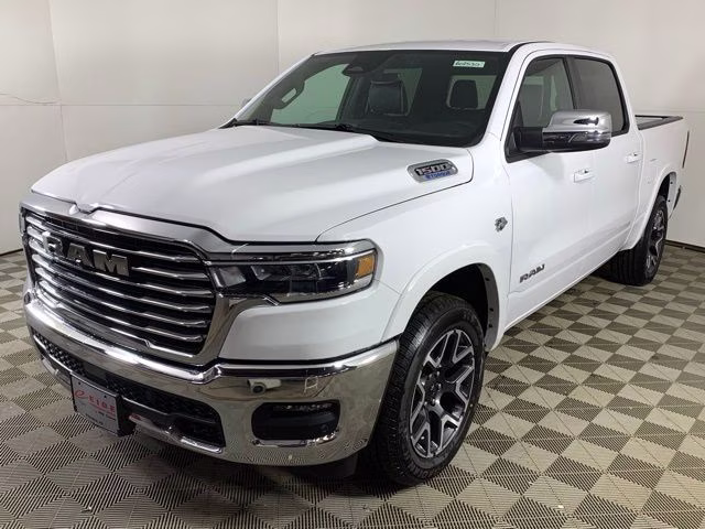 2026 Bright White Clearcoat Ram 1500 Laramie 4X4 Truck