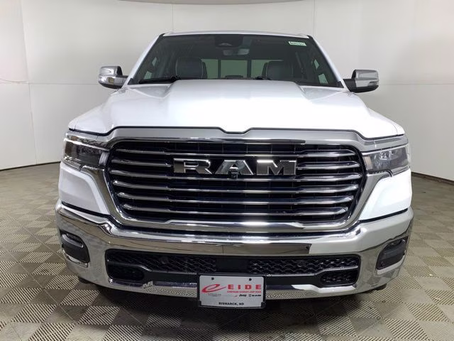 2026 Bright White Clearcoat Ram 1500 Laramie 4X4 Truck