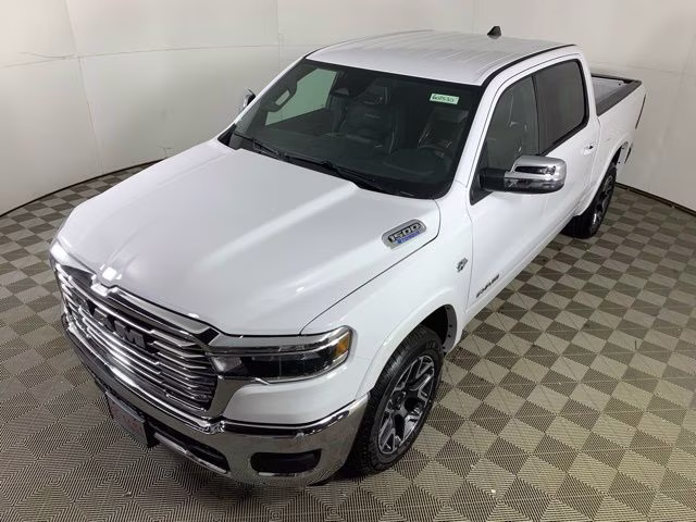 2026 Bright White Clearcoat Ram 1500 Laramie 4X4 Truck