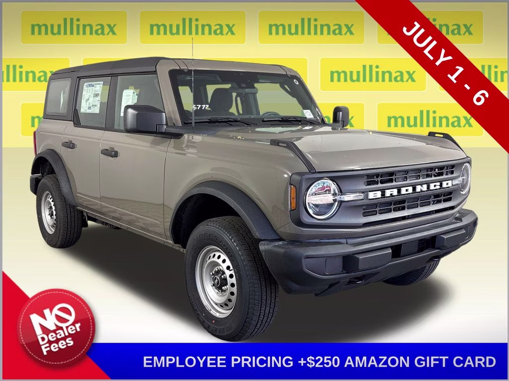 2026 Marsh Gray Ford Bronco Base 4X4 SUV