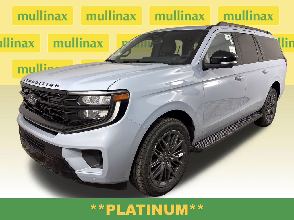 2026 Glacier Gray Metallic Tri-Coat Ford Expedition Max Platinum 4X4 SUV