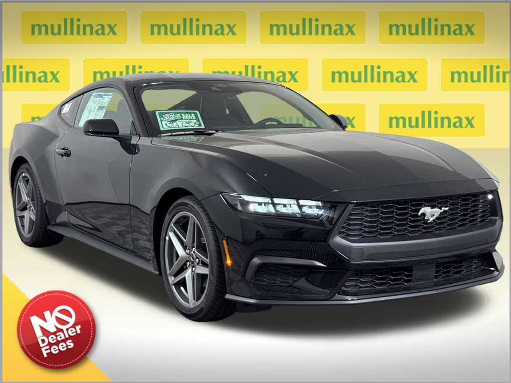 2026 Shadow Black Ford Mustang EcoBoost RWD Coupe