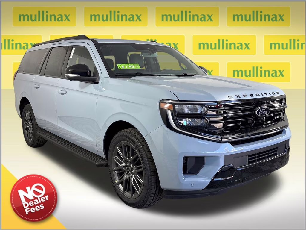 2026 Glacier Gray Metallic Tri-Coat Ford Expedition Max Platinum 4X4 SUV