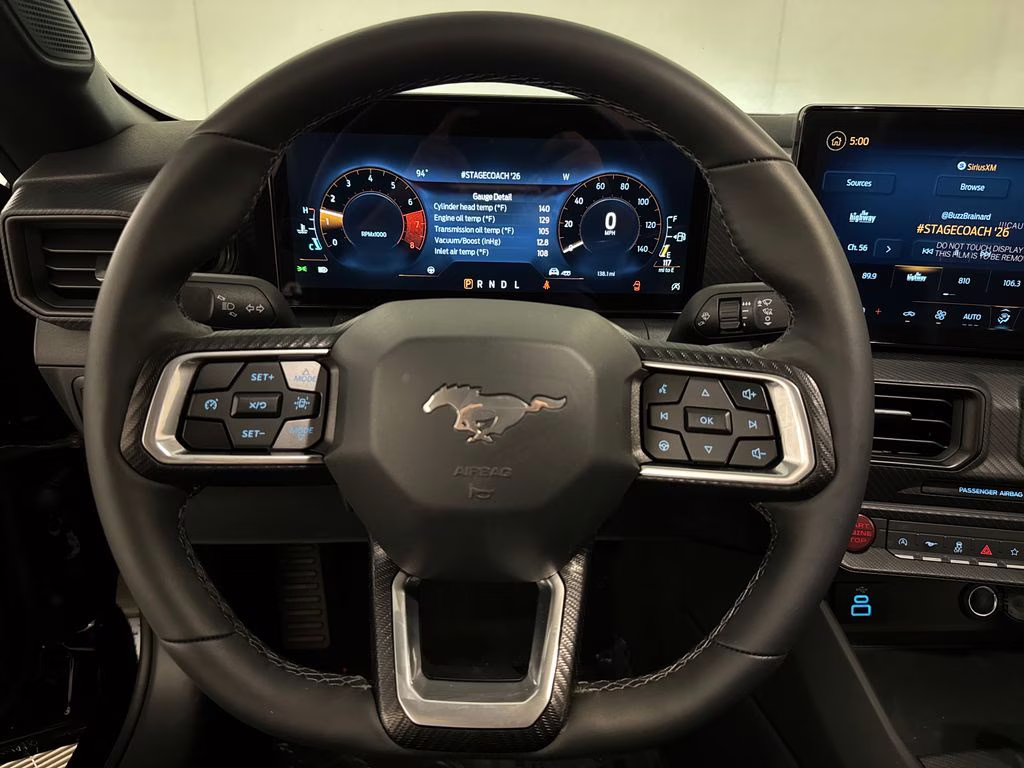 2026 Shadow Black Ford Mustang EcoBoost RWD Coupe