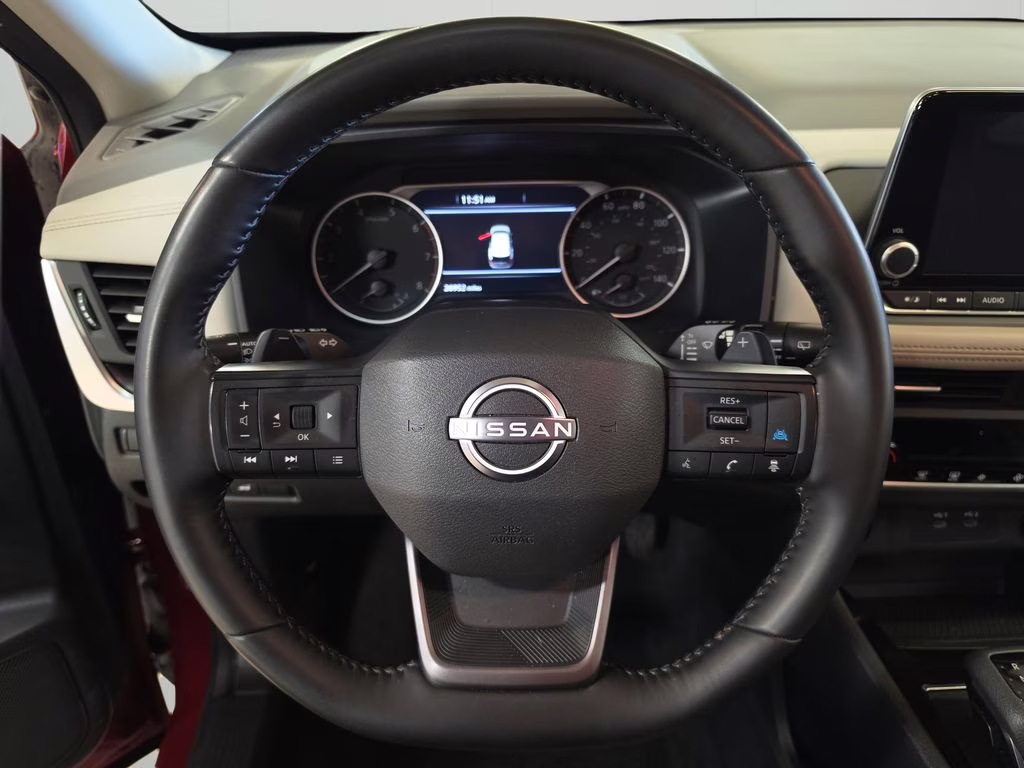 2025 Scarlet Ember Tintcoat Nissan Rogue SV AWD SUV